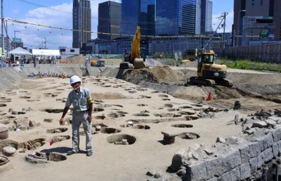 【現場】日本大阪市中心挖出1500具人骨 畫面令人害怕