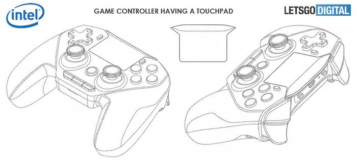 【玩码】英特尔新款手柄专利曝光：外观类似索尼DualShock4