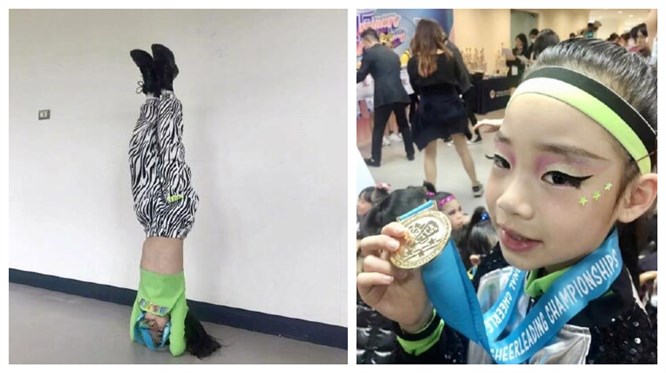 小S小女儿舞蹈比赛拿金牌 网友： 蔡依林的舞后地位岌岌可危