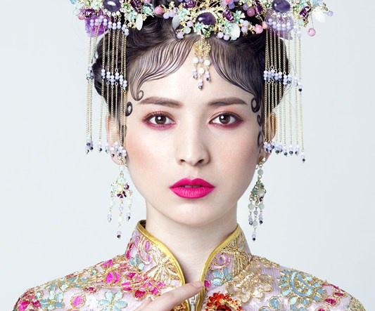 最美不过中式新娘妆 传统之美的魅力