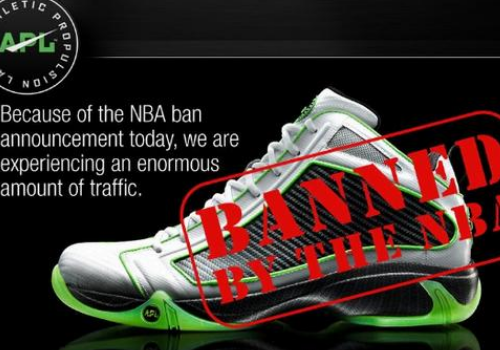 APL彈簧鞋是什么鞋    為什么被NBA禁穿